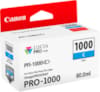 Cartouche d encre Canon PFI-1000C Cyan d origine