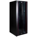 Armoire Lande hyperline Lande 42U 19P 600x800mm avec porte avant en verre à ouverture