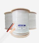 CABLE DOUBLE RG59+POWER BOBINE RG59 100M;200M ET  500M