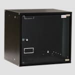 COFFRET INFORMATIQUE 9U 600X600 AVEC ETAGERE