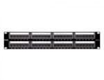 D-LINK 48 PORT CAT6-2U PATCH PANEL NPP-C61BLK481 Fully Loaded