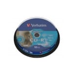 PACK DE 10 UNITÉS CD-R AZO LightScribe VERBATIM 43441