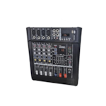Table de mixage amplifiée 4 canaux avec USB/MP3