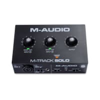 M-audio M-Track Solo Interface Audio USB 48 kHz 2 Canaux avec 1 Préampli à Cristal