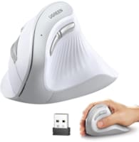Souris verticale sans fil blanche MU008