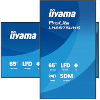 Moniteur Professionnel pour L affichage Dynamique 65 Pouces 4K UHD 24/7