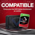 Disque dur 3.5" 8 To 7200 RPM 256 Mo Serial ATA 6 Gb/s pour NAS (bulk) ST8000VN004