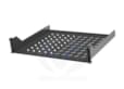 Étagère de montage de rack - noir - 2U - 19" VRA3001