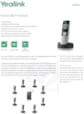 Téléphone DECT sans fil de nouvelle génération W53H