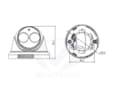 HIKVISION DS-2CE56C2T-IT3 3.6mm Objectif, HD 720P EXIR Tourelle Analogique NTSC Caméra DS-2CE56C2T-IT3