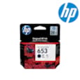 HP 653 Black Original Ink Advantage Cartridge 3YM75AE-BHL