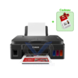 Promo Canon Ink tank PIXMA G3410 MFP 3en1 Réseau Wifi Black 9ppm/color 5ppm A4 24M+ PRINTHEAD BLACK DS6315