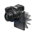 Appareil photo hybride NIKON Z50 + Objectif Z DX 16-50 mm VQA050K001