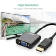 Ugreen DP Male To VGA Female Converter 1080P 60Hz 20415