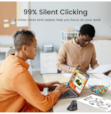 ugreen souris Vertical Wireless black MU008 25444