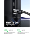 Ugreen Cable HDMI 2.1 Male to Male 2M 80403