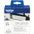 Rouleau de Papier Noir sur Blanc 62 mm DK-22205