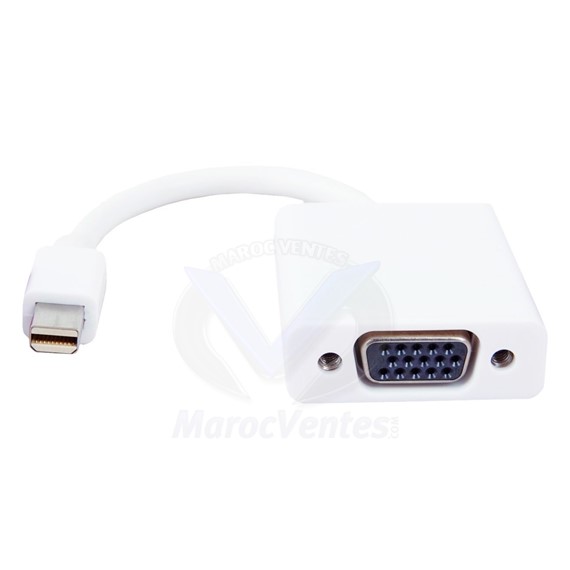 Câble Adaptateur mini display port vers  VGA pour Mac CBB11UF