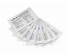 Kit de 10 cartes adhésives de nettoyage pour laminateur Evolis