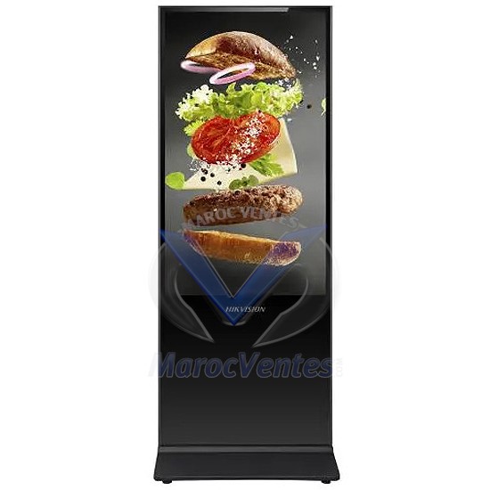 TOTEM Affichage Numérique au Sol de 55 Pouces DS-D6055UL-B/S