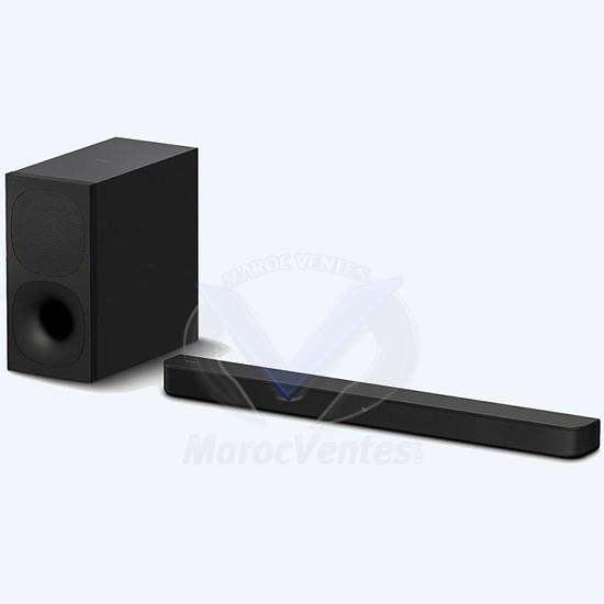 Barre de Son 2.1 Canaux avec Puissant Caisson de Basses Sans Fil HT-S400