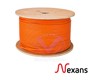 CABLE NEXANS ESSENTIAL-6 U/UTP AWG24 CAT6 LSZH ECA ORANGE 500MT