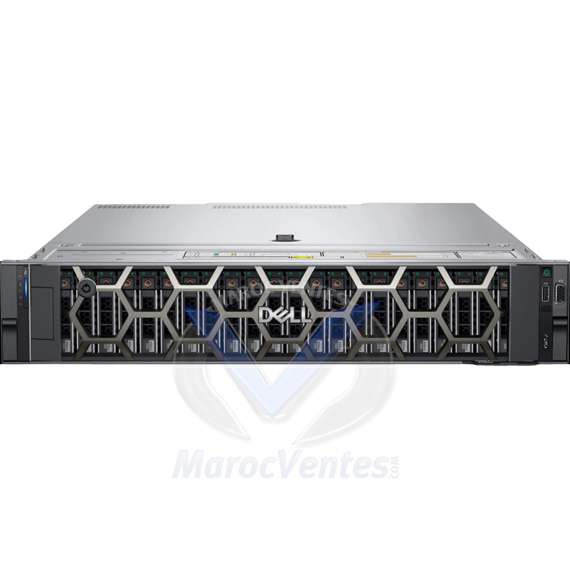 Serveur Rack PowerEdge R750XS/Chas 16x2.5"HP/Xeon 4310/1*32G/2*480SSD/5720 DP/PERCH755/iDR Express15G/Dual800W PER750XS5A