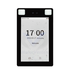 Terminal de Contrôle D’accès Biométrique Écran Tactile Couleur LCD 7" (ID/MF) (FP/QR) ProFace X[DS/CH]