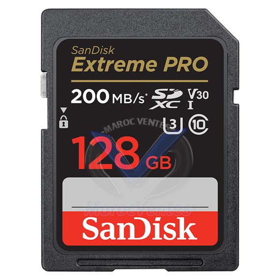 CARTE SDHC™ ET SDXC™ UHS-I SANDISK EXTREME PRO 128G SDSDXXD-128G-GN4IN