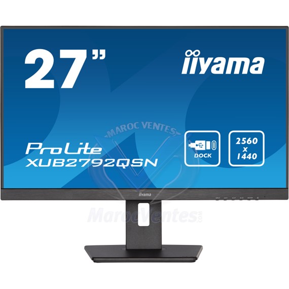 PROLITE Moniteur WQHD IPS 27