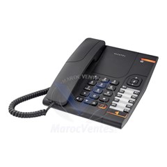Alcatel Temporis 380 - Téléphone analogique filaire - noir