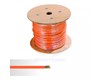 CABLE CR1-C1 300/500V 2X1.5MM ORANGE CR1/0215-500 Rouleau de 500 mètres
