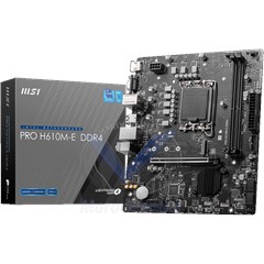 MSI CARTE MERE PRO H610M-E DDR4