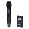 Système de Microphone Sans Fil Professionnel à Double Canal UHF 48 Canaux COMICA