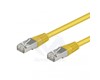 CORDON 3M CAT6A/FTP CCA PVC JAUNE LINKTECH