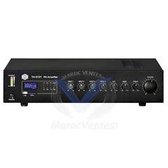 Amplificateur de Sonorisation Professionnel + Mélangeur Mixeur Multiplexé 120 W RMS