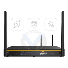 Routeur Gigabit Dual WAN x Ethernet WAN 4x Ethernet LAN 2x2 MIMO Dual-Band simultané, Wi-Fi 6 B-ONE-T-PRM