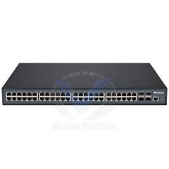 Switch Ethernet avec 48 Ports GE POE+ et 4 Ports 10GE
