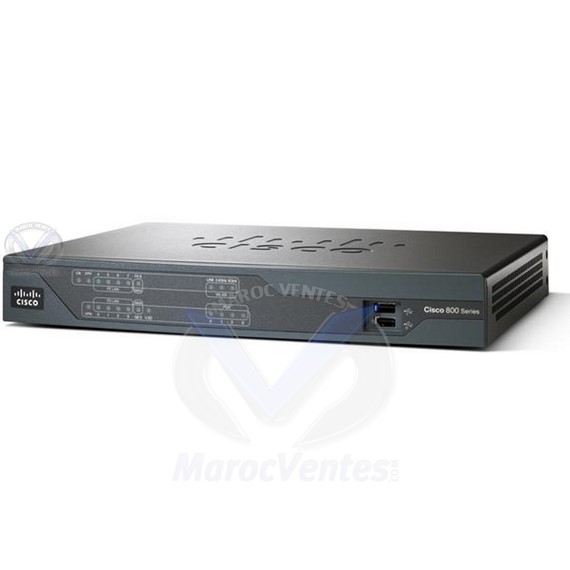 Routeur 887 ADSL2/2+ Annex A Security - DSL/RNIS CISCO887-SEC-K9