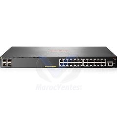 Switch Aruba 2930F 24G PoE+ 4SFP+ Commutateur C3 Géré 24 x 10/100/1000 Montable sur Rack