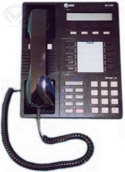 Téléphone analogique Lucent 5 boutons programmable avec afficheur MLX-10DP